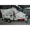 10m3/h mini mobile concrete mixing plant for sale with patent CE